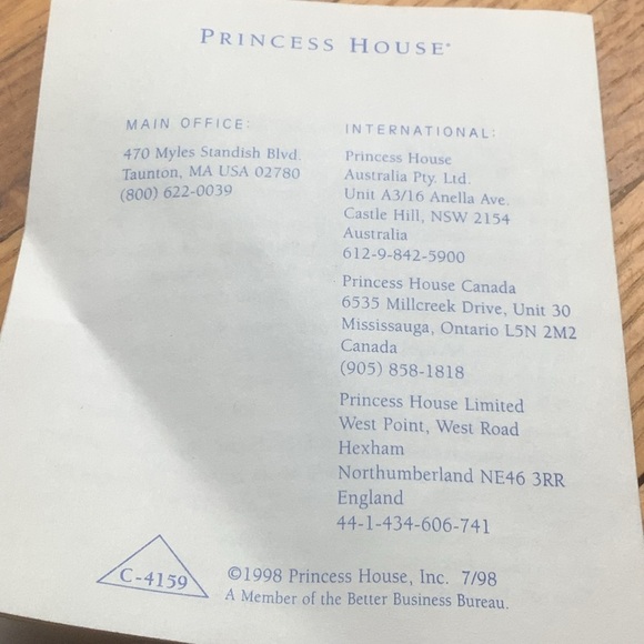 Vintage Princess House Pair of Hand Blown Crystal Candlestick Holders - Picture 8 of 9